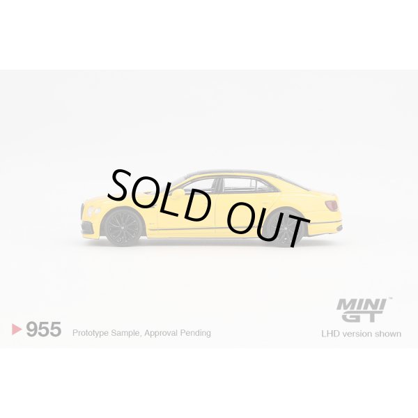 画像4: MINI GT 1/64 Bentley Flying Spur Monaco Yellow (LHD) (4)