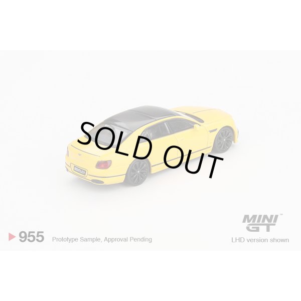 画像3: MINI GT 1/64 Bentley Flying Spur Monaco Yellow (LHD) (3)