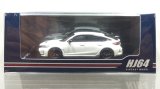 画像: Hobby Japan 1/64 Honda Civic Type R (FL5) Racing Black Package 2025 Championship White