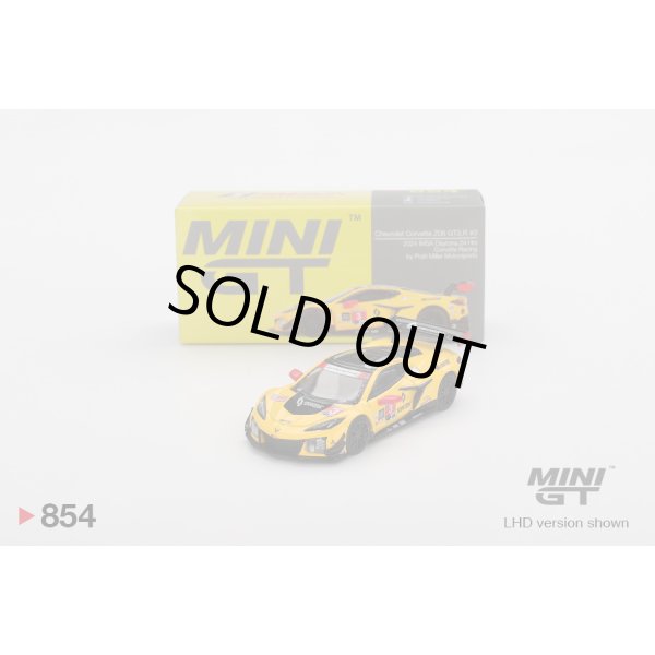 画像1: MINI GT 1/64 Chevrolet Corvette Z06 GT3.R 2024 IMSA Daytona 24H #3 Corvette Racing by Pratt Miller Motorsports (1)