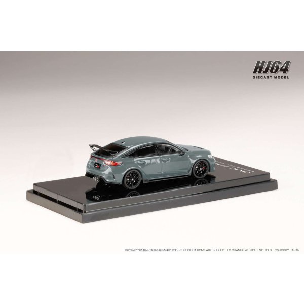 画像3: Hobby Japan 1/64 Honda Civic Type R (FL5) Racing Black Package 2025 Sonic Gray Pearl (3)