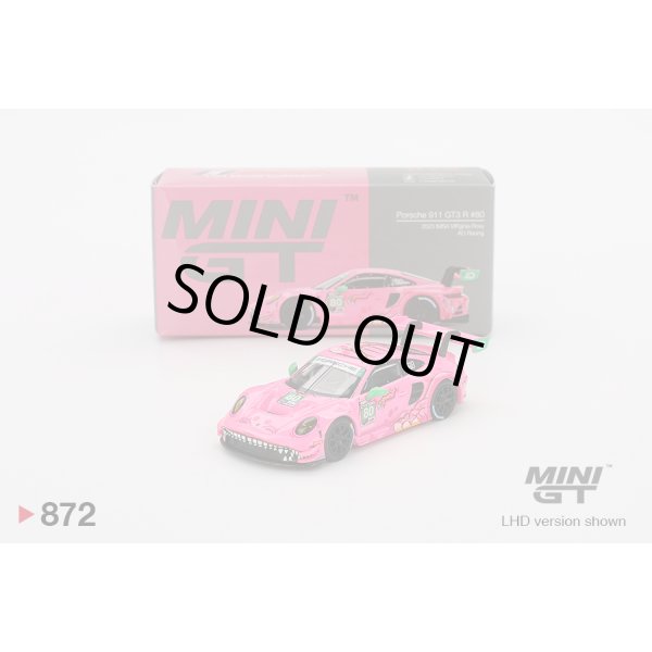 画像1: MINI GT 1/64 Porsche 911 GT3R AO Racing "Roxy" 2023 IMSA Virginia #80 P.J. Hyett/S. Priaulx (1)