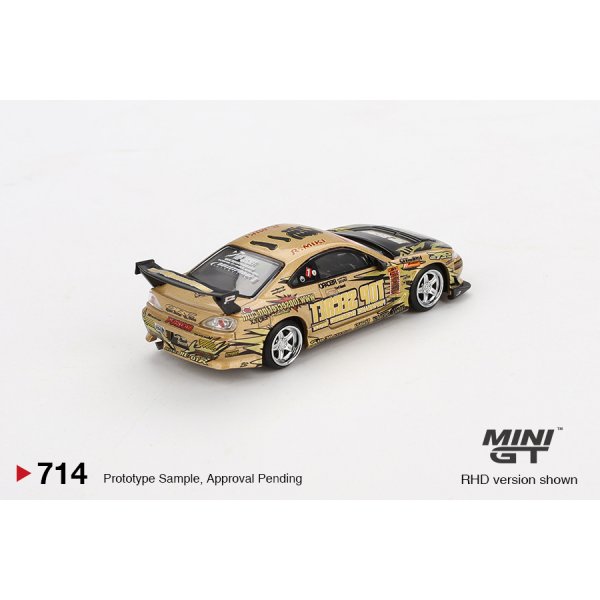 画像3: MINI GT 1/64 Nissan Silvia (S15) Top Secret 2004 D1GP 三木竜二 [Blister Packaging] (3)