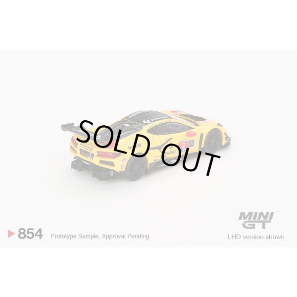 画像3: MINI GT 1/64 Chevrolet Corvette Z06 GT3.R 2024 IMSA Daytona 24H #3 Corvette Racing by Pratt Miller Motorsports (3)