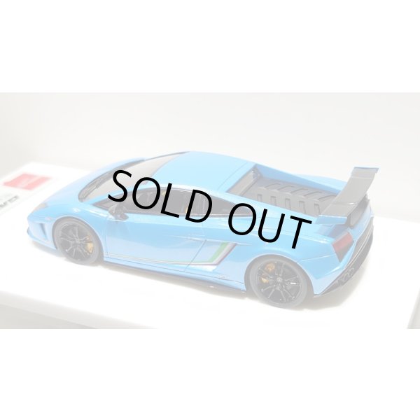 画像12: EIDOLON 1/43 Lamborghini Gallardo LP570-4 Squadra Corse 2014 Azzurro Pearl Limited 32 pcs. (12)
