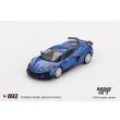 画像2: MINI GT 1/64 Chevrolet Corvette Z06 2023 Elkhart Lake Blue Metallic (RHD) (2)
