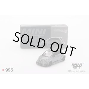 画像: MINI GT 1/64 Abarth 595 LB-WORKS x Abarth Works Gray (RHD)