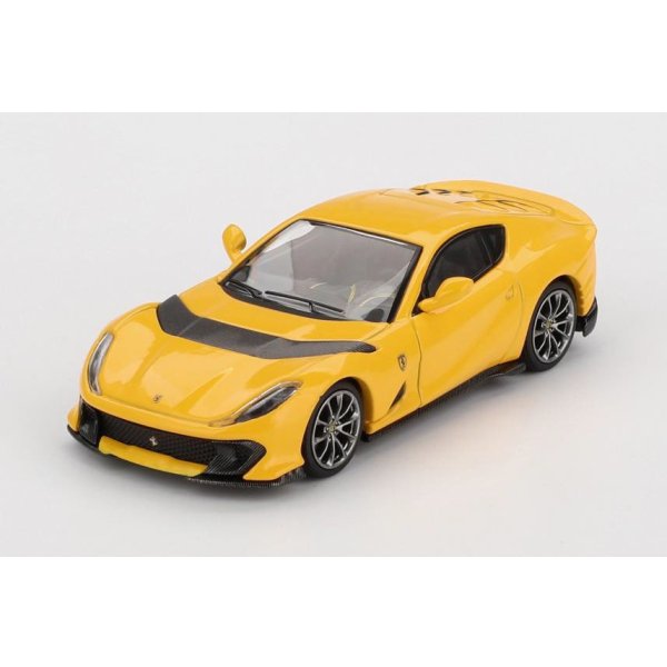 画像1: BBR 1/64 Ferrari 812 Competition Giallo Modena (Yellow) (1)