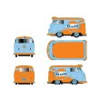 画像6: M2 Machines 1/64 1960 Volkswagen Delivery Van Gulf Blue/Orange (6)