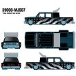 画像6: M2 Machines 1/64 Chevrolet Cheyenne Super 3 1973 Stars & Stripes Black (6)
