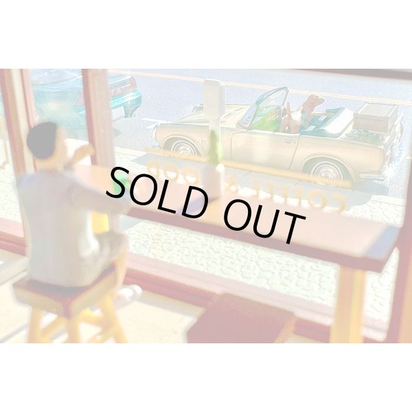 画像4: TOMYTEC 1/64 Diorama Collection #CarSnap27a Cafe Terrace 2 with Honda S800 (4)