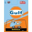 画像5: M2 Machines 1/64 1960 Volkswagen Delivery Van Gulf Blue/Orange (5)