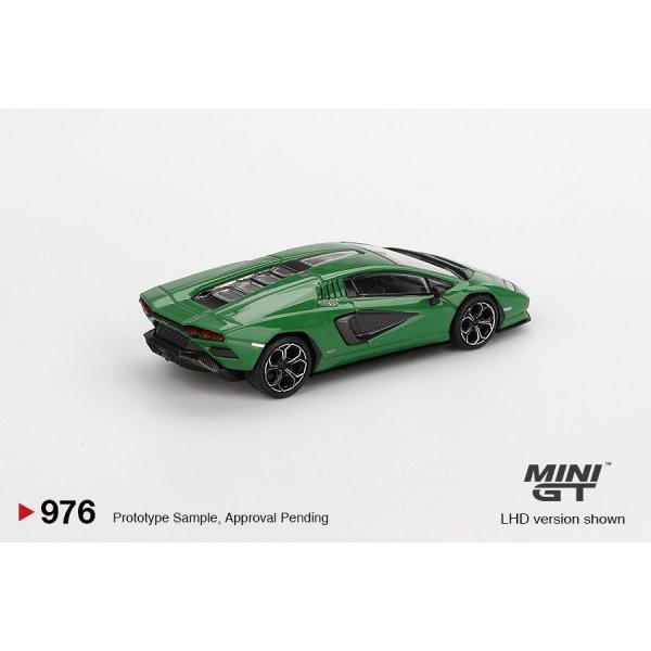 画像3: MINI GT 1/64 Lamborghini Countach LPI 800-4 Verde Medium Green (LHD) [Blister Packaging] (3)
