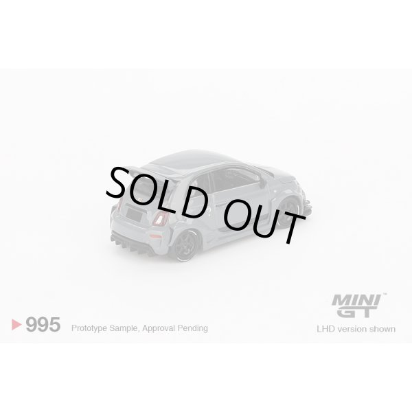 画像3: MINI GT 1/64 Abarth 595 LB-WORKS x Abarth Works Gray (LHD) [Blister Packaging] (3)