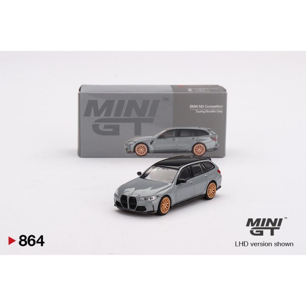 画像1: MINI GT 1/64 BMW M3 M Performance Touring Brooklyn Gray (RHD) (1)