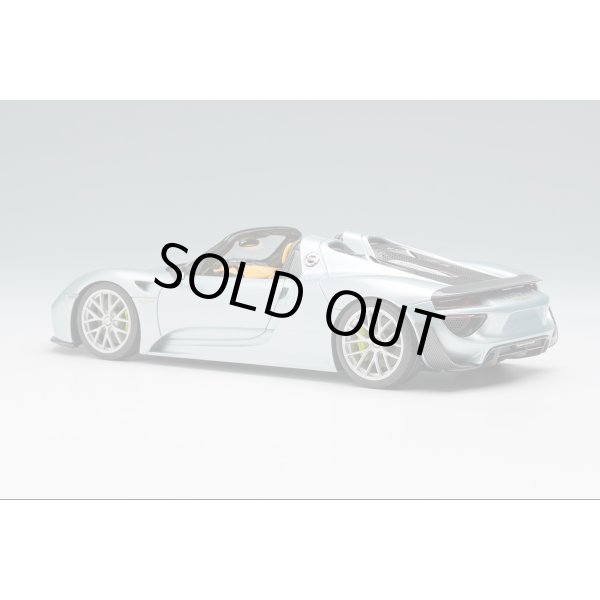 画像3: EIDOLON COLLECTION 1/43 Porsche 918 Spyder Weissach Package 2011 Liquid Metal Chrome Blue Limited 120 pcs. (3)
