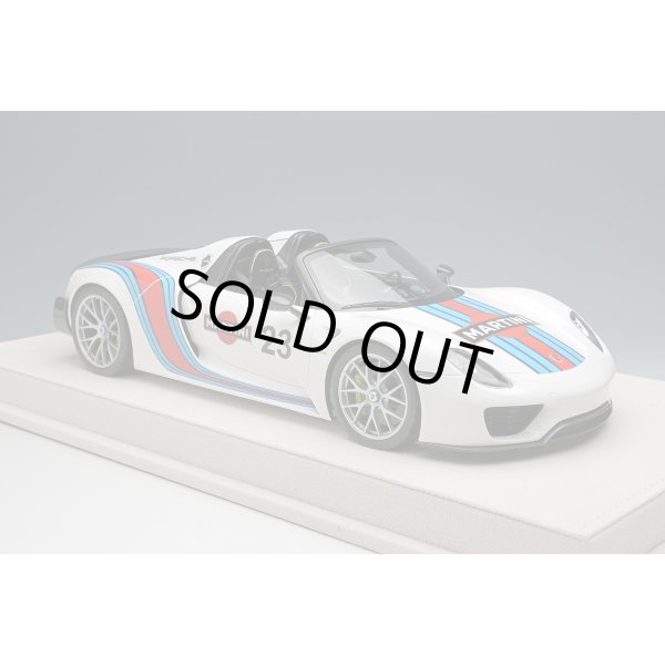 画像5: EIDOLON 1/18 Porsche 918 Spyder Weissach package 2011 Martini stripe (5)