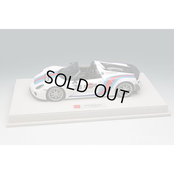 画像13: EIDOLON 1/18 Porsche 918 Spyder Weissach package 2011 Martini stripe (13)