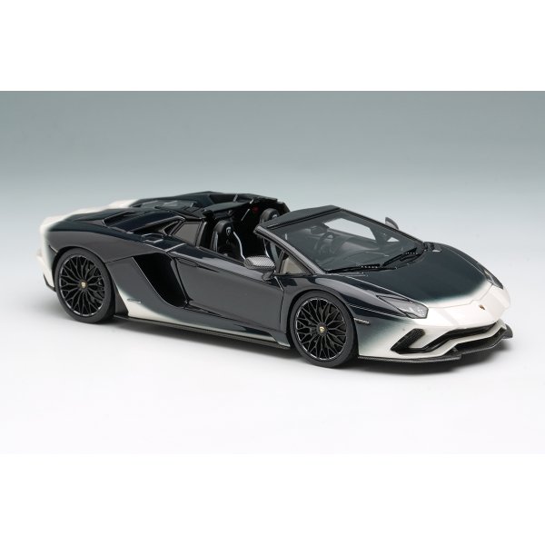 画像5: EIDOLON COLLECTION 1/43 Lamborghini Aventador S Roadster 50th Anniversary Japan 2018 Bianco Japonais / Black Gradient Limited 100 pcs. (5)