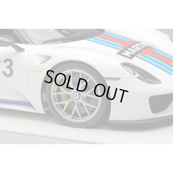画像9: EIDOLON 1/18 Porsche 918 Spyder Weissach package 2011 Martini stripe (9)