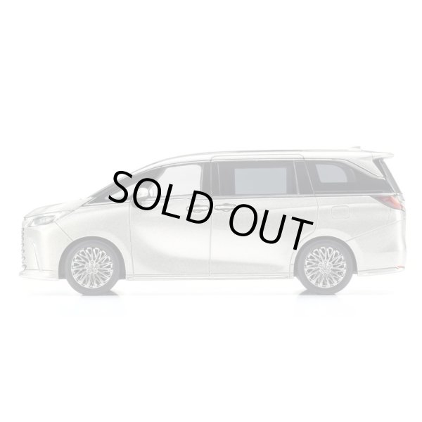 画像3: Kyosho Original 1/43 Lexus LM 500h Sonic Titanium 4-Seater Solis White (3)