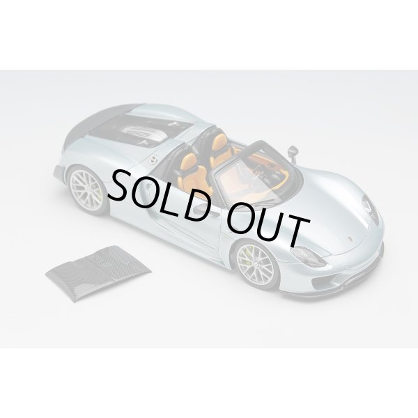 画像8: EIDOLON COLLECTION 1/43 Porsche 918 Spyder Weissach Package 2011 Liquid Metal Chrome Blue Limited 120 pcs. (8)