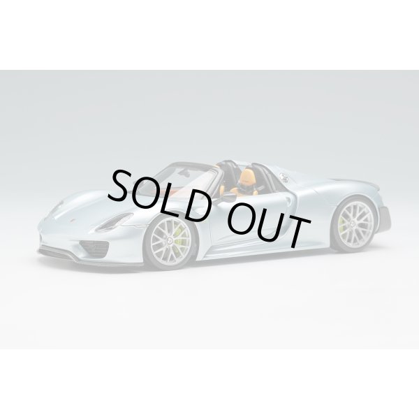 画像2: EIDOLON COLLECTION 1/43 Porsche 918 Spyder Weissach Package 2011 Liquid Metal Chrome Blue Limited 120 pcs. (2)