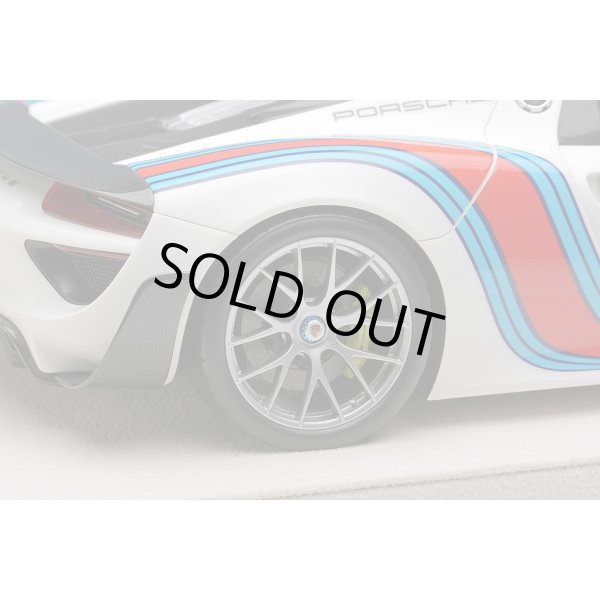 画像10: EIDOLON 1/18 Porsche 918 Spyder Weissach package 2011 Martini stripe (10)