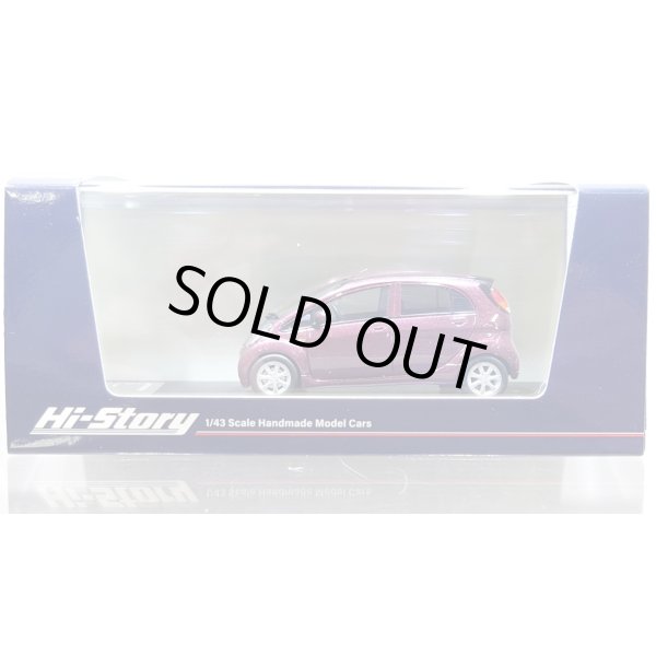 画像1: Hi Story 1/43 Mitsubishi i T (2010) Raspberry Red Pearl (1)
