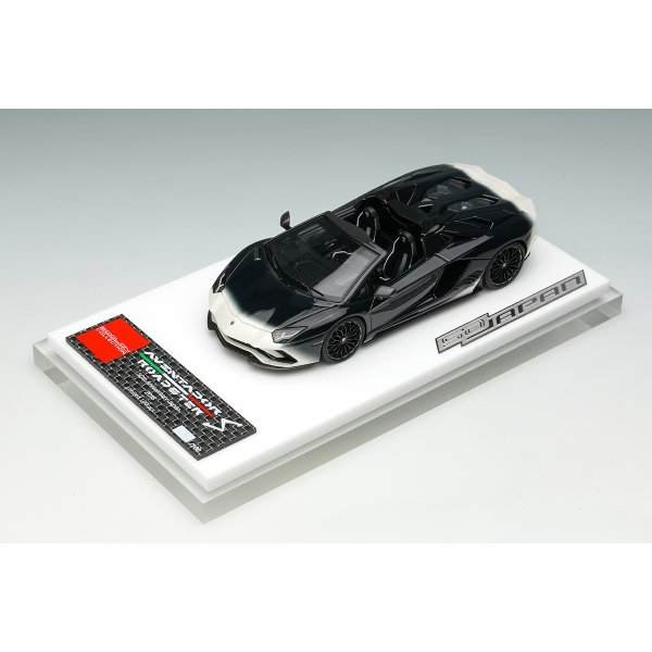 画像8: EIDOLON COLLECTION 1/43 Lamborghini Aventador S Roadster 50th Anniversary Japan 2018 Bianco Japonais / Black Gradient Limited 100 pcs. (8)