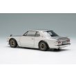 画像3: VISION 1/43 Nissan Skyline 2000GT-R (KPGC10) with Spoiler (NISSAN Works Wheel) Silver (3)