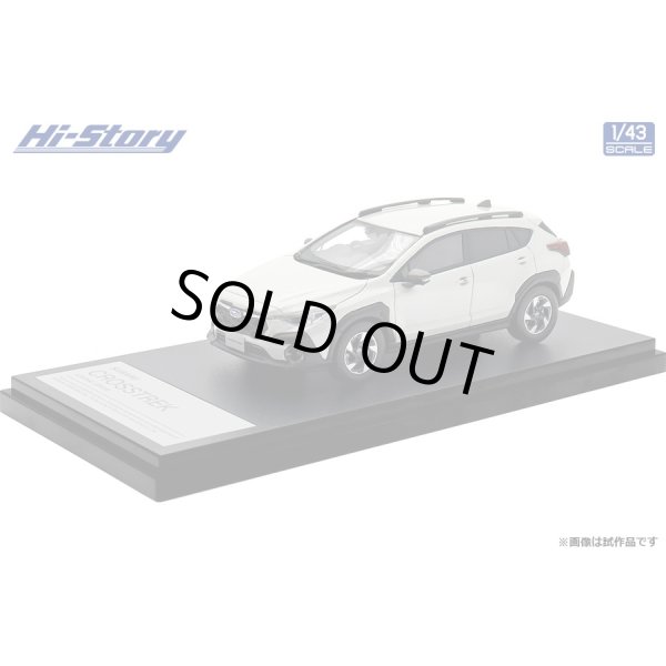 画像2: Hi Story 1/43 Subaru Crosstrek Limited (2023) Crystal White Pearl (2)