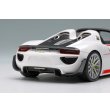 画像14: EIDOLON COLLECTION 1/43 Porsche 918 Spyder Weissach Package 2011 White / Red Salzburg Stripes (14)