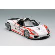 画像9: EIDOLON COLLECTION 1/43 Porsche 918 Spyder Weissach Package 2011 White / Red Salzburg Stripes (9)