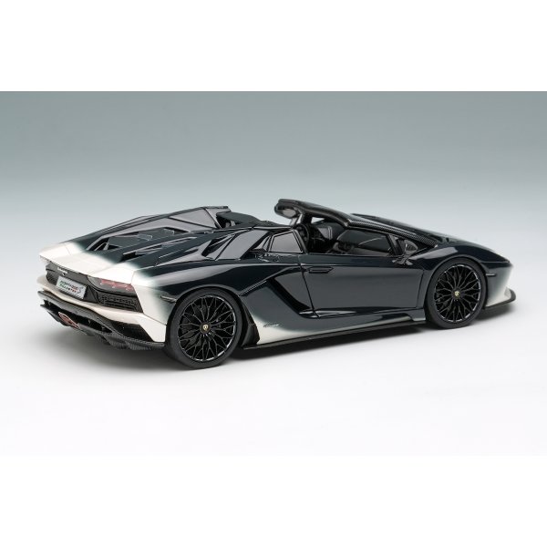 画像4: EIDOLON COLLECTION 1/43 Lamborghini Aventador S Roadster 50th Anniversary Japan 2018 Bianco Japonais / Black Gradient Limited 100 pcs. (4)