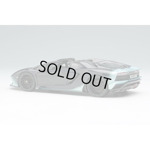 画像3: EIDOLON COLLECTION 1/43 Lamborghini Aventador S Roadster 50th Anniversary Japan 2018 Azzurro Tethys / Black Gradient Limited 100 pcs. (3)