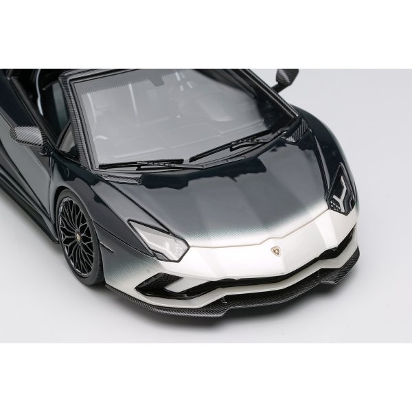 画像6: EIDOLON COLLECTION 1/43 Lamborghini Aventador S Roadster 50th Anniversary Japan 2018 Bianco Japonais / Black Gradient Limited 100 pcs. (6)