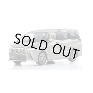 画像: Kyosho Original 1/43 Lexus LM 500h Sonic Titanium 4-Seater Solis White