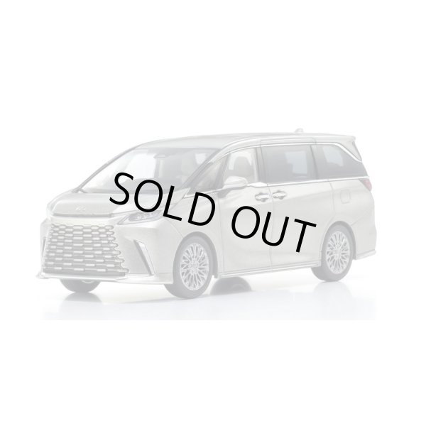 画像1: Kyosho Original 1/43 Lexus LM 500h Sonic Titanium 4-Seater Solis White (1)