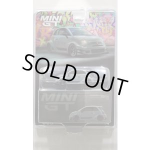 画像: MINI GT 1/64 Abarth 595 LB-WORKS x Abarth Works Gray (LHD) [Blister Packaging]