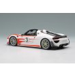 画像3: EIDOLON COLLECTION 1/43 Porsche 918 Spyder Weissach Package 2011 White / Red Salzburg Stripes (3)
