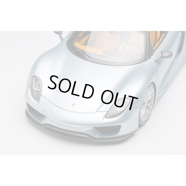 画像6: EIDOLON COLLECTION 1/43 Porsche 918 Spyder Weissach Package 2011 Liquid Metal Chrome Blue Limited 120 pcs. (6)