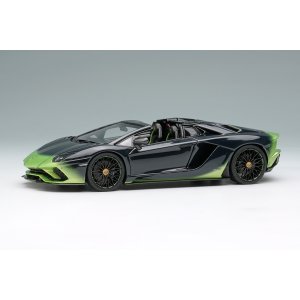 画像: EIDOLON COLLECTION 1/43 Lamborghini Aventador S Roadster 50th Anniversary Japan 2018 Verde Ithaca / Black Gradient Limited 100 pcs.