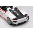 画像8: EIDOLON COLLECTION 1/43 Porsche 918 Spyder Weissach Package 2011 White / Red Salzburg Stripes (8)