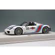 画像1: EIDOLON 1/18 Porsche 918 Spyder Weissach package 2011 Martini stripe (1)