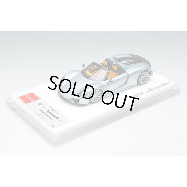 画像9: EIDOLON COLLECTION 1/43 Porsche 918 Spyder Weissach Package 2011 Liquid Metal Chrome Blue Limited 120 pcs. (9)