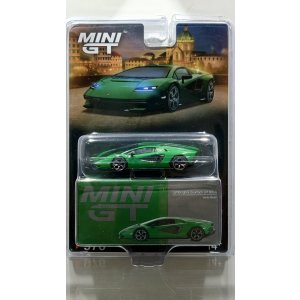 画像: MINI GT 1/64 Lamborghini Countach LPI 800-4 Verde Medium Green (LHD) [Blister Packaging]
