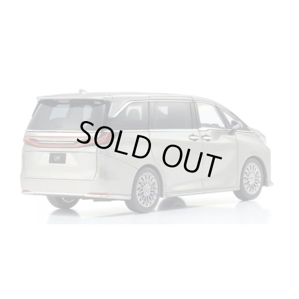画像2: Kyosho Original 1/43 Lexus LM 500h Sonic Titanium 4-Seater Solis White (2)