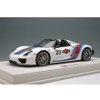 画像2: EIDOLON 1/18 Porsche 918 Spyder Weissach package 2011 Martini stripe (2)