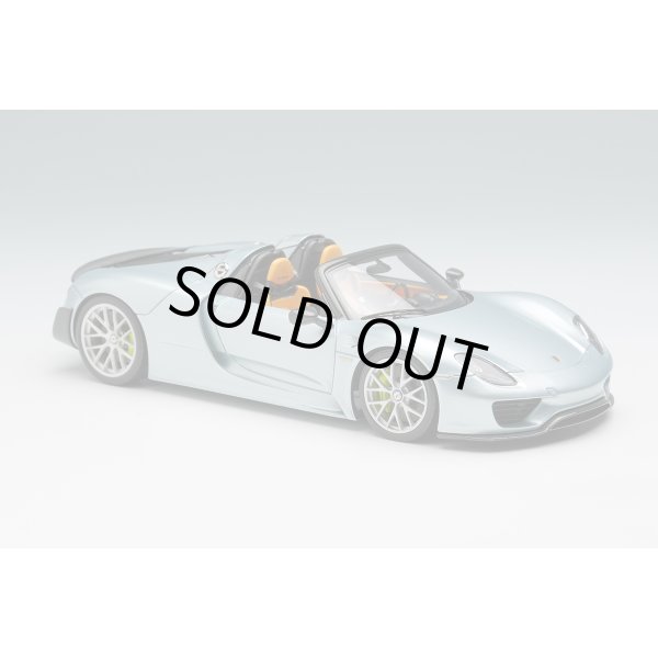 画像5: EIDOLON COLLECTION 1/43 Porsche 918 Spyder Weissach Package 2011 Liquid Metal Chrome Blue Limited 120 pcs. (5)
